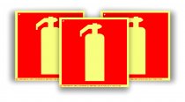Placas de Alarme e Combate à Incêndio